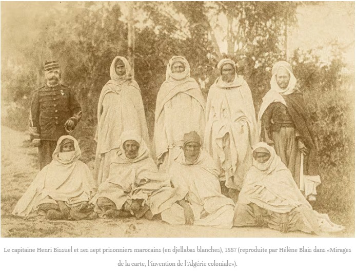القبطان بيسويل وأسرى مغاربة 1887